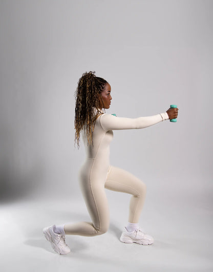 AQUARIUS ESSENTIAL JUMPSUIT LONG SLEEVE